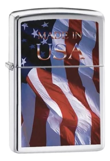 ENCENDEDOR ZIPPO MADE IN USA FLAG 24797