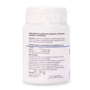 TRIPTÓFANO CON MAGNESIO + VITAMINA B6 - 2