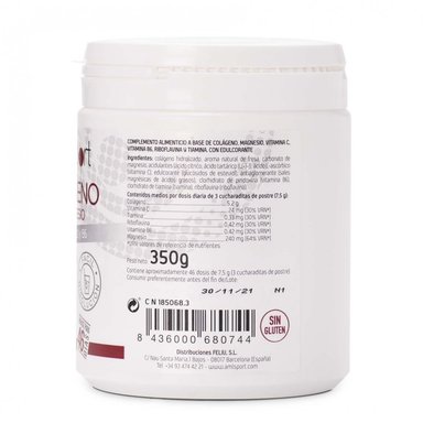 COLAGENO CON MAGNESIO + VITC + VITB1 B2 B6 SABOR FRESA - 3
