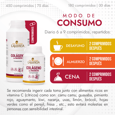 PACK BELLEZA FEMENINA  COLÁGENO CON MAGNESIO + ACEITE DE ONAGRA Y VITAMINA E - 5