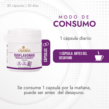PACK SERENIDAD FEMENINA TRIPTÓFANO CON MAGNESIO + VIT. B6 / ISOFLAVONAS CON MAGNESIO + VIT. E - 5
