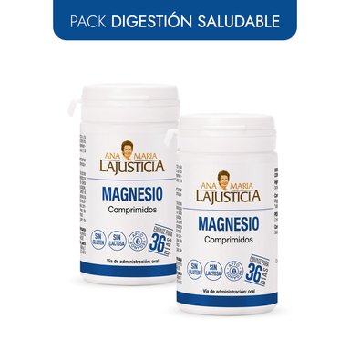 PACK DIGESTION SALUDABLE 2 MAGNESIO 147 COMPRIMIDOS C/U