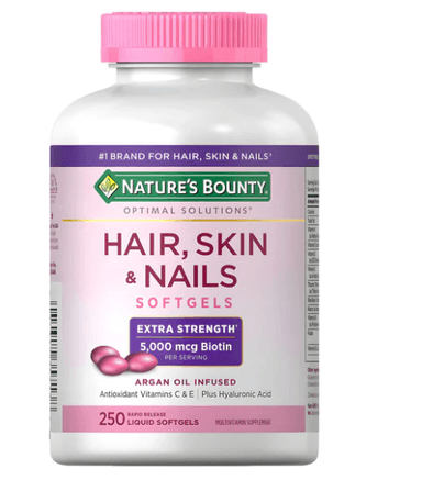 HAIR , SKIN Y NAILS 250 CAPSULAS - NATURES BOUNTY