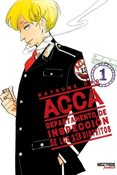 MANGA ACCA DEPARTAMENTO DE INSPECCIÓN DE LOS 13 DISTRITOS TOMO 01