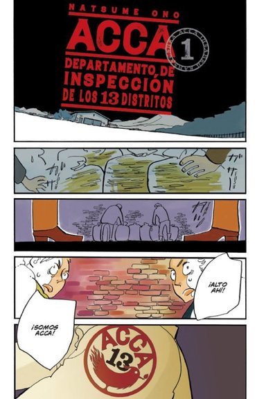MANGA ACCA DEPARTAMENTO DE INSPECCIÓN DE LOS 13 DISTRITOS TOMO 01 - 3