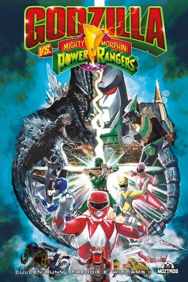 COMIC GODZILLA VS MIGHTY MORPHIN POWER RANGERS