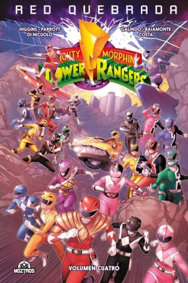 COMIC MIGHTY MORPHIN POWER RANGERS VOL 04