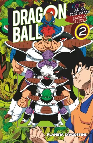MANGA COLOR DRAGON BALL FREEZER TOMO 02 - 1