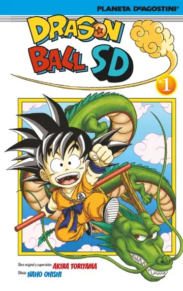 MANGA COLOR DRAGON BALL SD TOMO 01