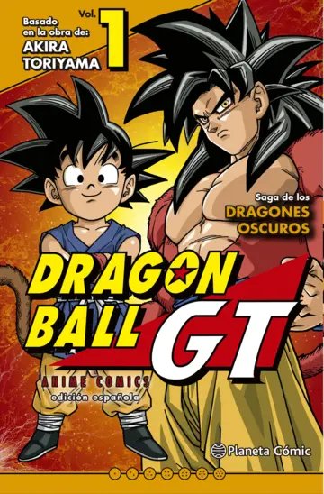 ANIME COMIC DRAGON BALL GT TOMO 01