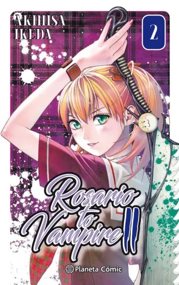 MANGA ROSARIO TO VAMPIRE 2 TOMO 02