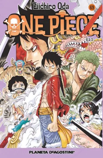 MANGA ONE PIECE TOMO 69
