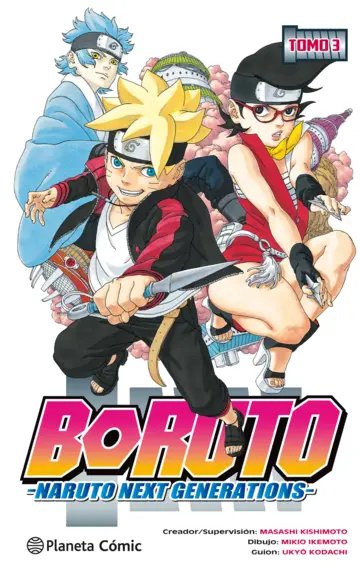 MANGA BORUTO TOMO 03