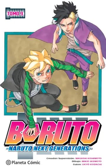 MANGA  BORUTO TOMO 09
