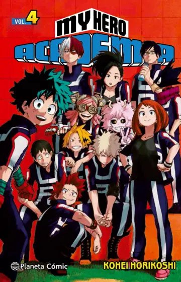 MANGA MY HERO ACADEMIA TOMO 04