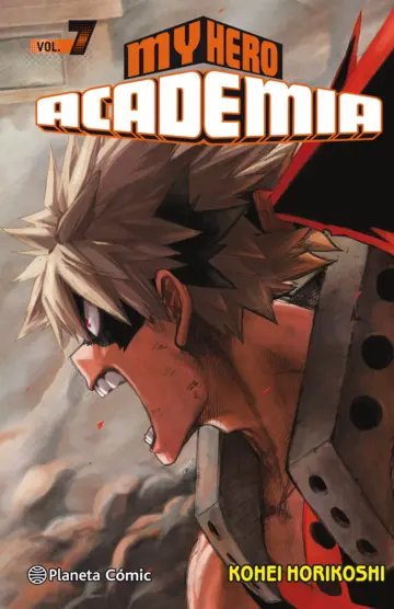 MANGA MY HERO ACADEMIA TOMO 07