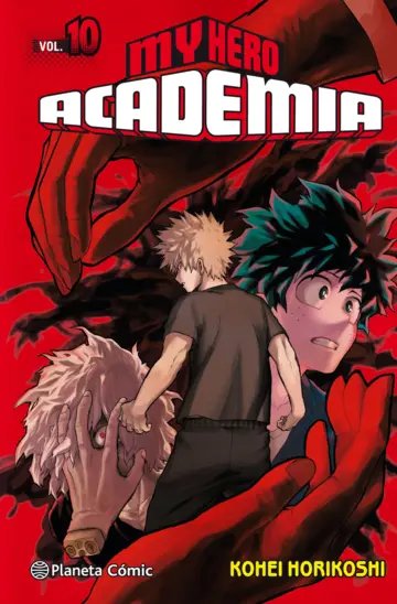 MANGA MY HERO ACADEMIA TOMO 10