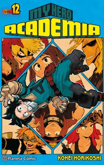 MANGA MY HERO ACADEMIA TOMO 12