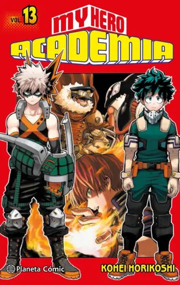 MANGA MY HERO ACADEMIA TOMO 13