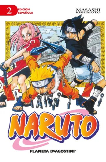 MANGA NARUTO TOMO 02