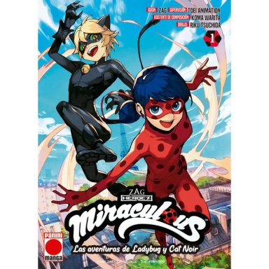 MANGA MIRACULOUS: LAS AVENTURAS DE LADYBUG Y CAT NOIR TOMO 01