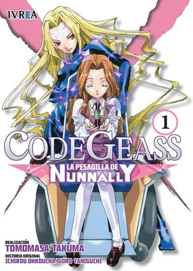 MANGA CODE GEASS
LA PESADILLA DE NUNNALLY TOMO 01