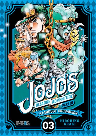 MANGA JOJO'S BIZARRE ADVENTURE
PARTE 3 STARDUST CRUSADERS TOMO 03