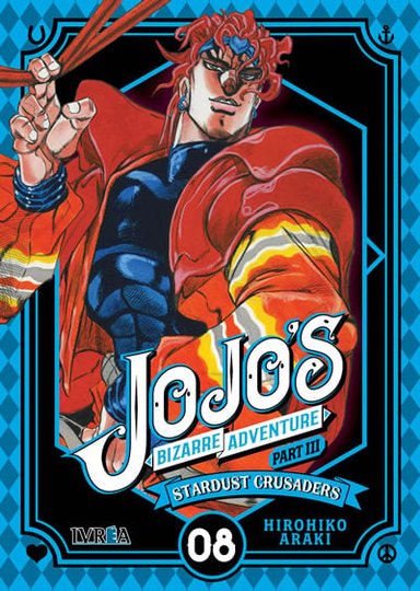 MANGA JOJO'S BIZARRE ADVENTURE
PARTE 3 STARDUST CRUSADERS TOMO 08