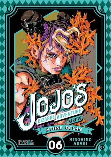 MANGA JOJO'S BIZARRE ADVENTURE 
PARTE 6 STONE OCEAN TOMO 06