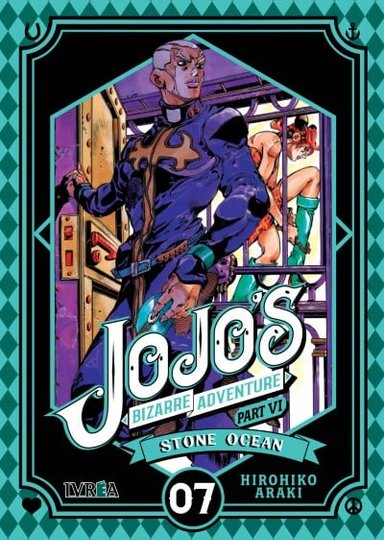 MANGA JOJO'S BIZARRE ADVENTURE 
PARTE 6 STONE OCEAN TOMO 07
