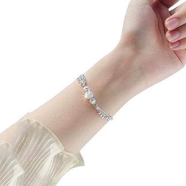 PULSERA CON CUENTAS DE LAS TRES VIDAS Y LA SUERTE - 4