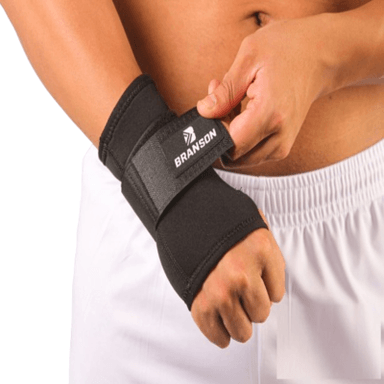 MUÑEQUERA CON FERULA BILATERAL TALLA S