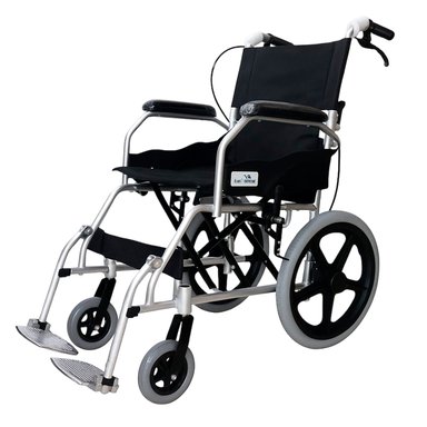 SILLA DE RUEDAS DE PASEO DE ALUMINIO