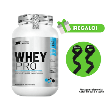 PROTEÍNA WHEY PRO 1.1KG COOKIES + STRAPS