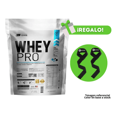 PROTEÍNA WHEY PRO 3KG VAINILLA + STRAPS