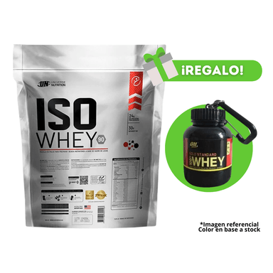 PROTEÍNA ISO WHEY 5KG VAINILLA + PORTAPROTEINA