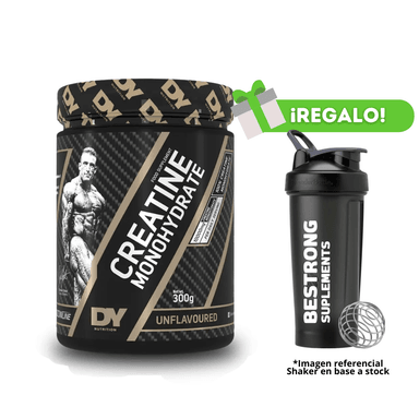 CREATINA MONOHIDRATADA DORIAN YATES 300G + SHAKER