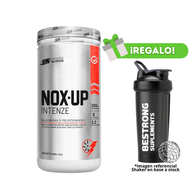 PRE ENTRENO NOX-UP 1KG CITRUS PUNCH + SHAKER