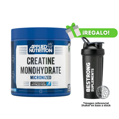 CREATINA MONOHIDRATADA APPLIED 250G + SHAKER