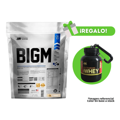 PROTEÍNA BIGM 5KG COOKIES + PORTAPROTEINA