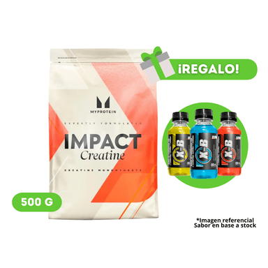 CREATINA MONOHIDRATADA MYPROTEIN 500G + XB