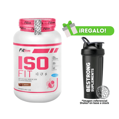 PROTEÍNA ISO FIT 1KG CHOCOLATE+ SHAKER