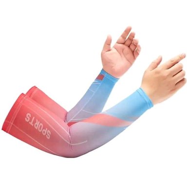 MANGAS SPORTS DEPORTIVAS PROTECCION DEL SOL UV UPF 50 MUJER CELESTE