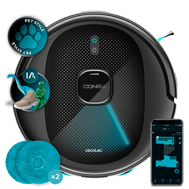 ROBOT ASPIRADOR CONGA 9990 AI SPIN REVOLUTION ULTRA POWER