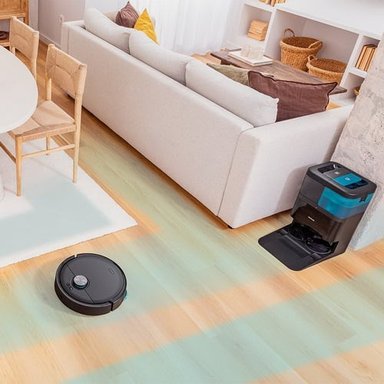 ROBOT ASPIRADOR LÁSER CON BASE DE AUTOVACIADO CONGA 15090 SPINARM HOMEYWASH - 5