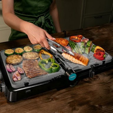 PARRILLA ELÉCTRICA ROCK’NGRILL 2200 DUAL - 10