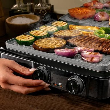 PARRILLA ELÉCTRICA ROCK’NGRILL 2200 DUAL - 5