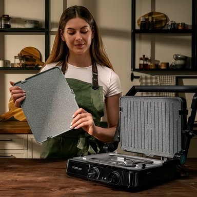 PARRILLA ELÉCTRICA ROCK’NGRILL 2200 DUAL - 8