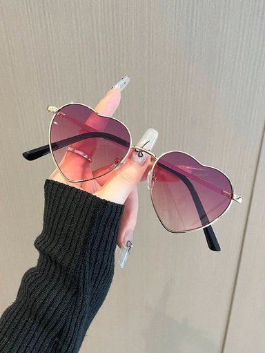 LENTES LOLITA CORAZON ROSADO N-003