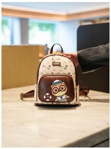 MOCHILA BEAR CUERO PU OSITO MILI LOLITAS